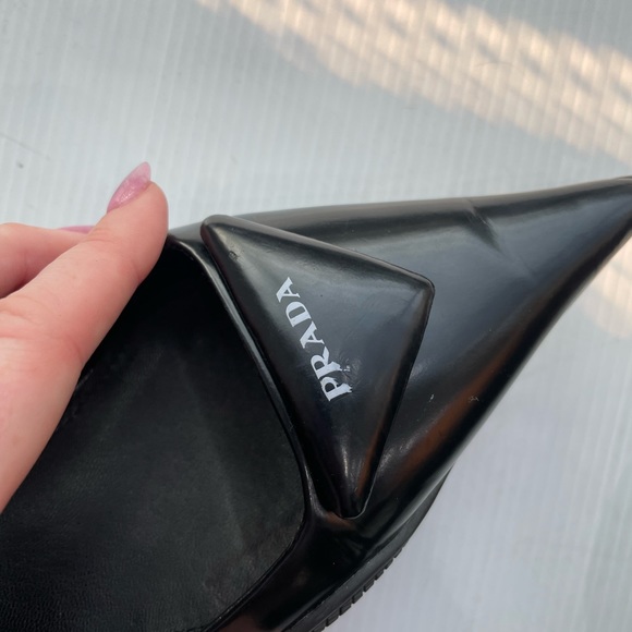 Prada Slingback Kitten Heels - 36 - Picture 7 of 10